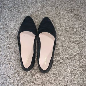 Also Black Flats Size 7.5